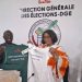 Modernisation de l’état civil : la DGE remet des gilets et t-shirts à l’ONECI